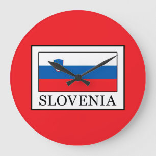 Slovenia Große Wanduhr