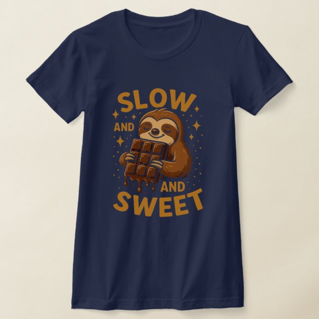 Slow and Sweet – Life in Chocolate Mode T-Shirts (Ablage )
