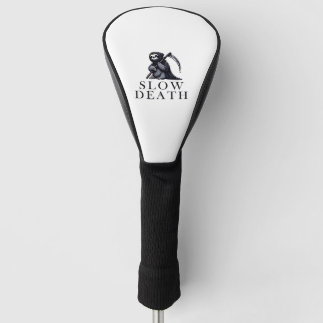 Slow Death Essential T-Shirt Golf Headcover (Vorderseite)