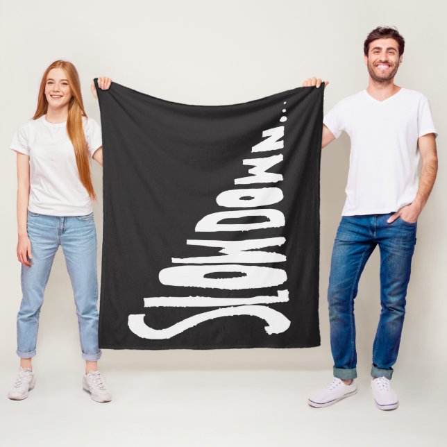 Slow down fleecedecke (Beispiel)