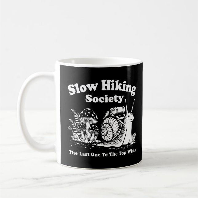 Slow Hiking Society Kaffeetasse (Links)