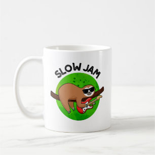 Slow Jam Funny Music Animal Puff Kaffeetasse