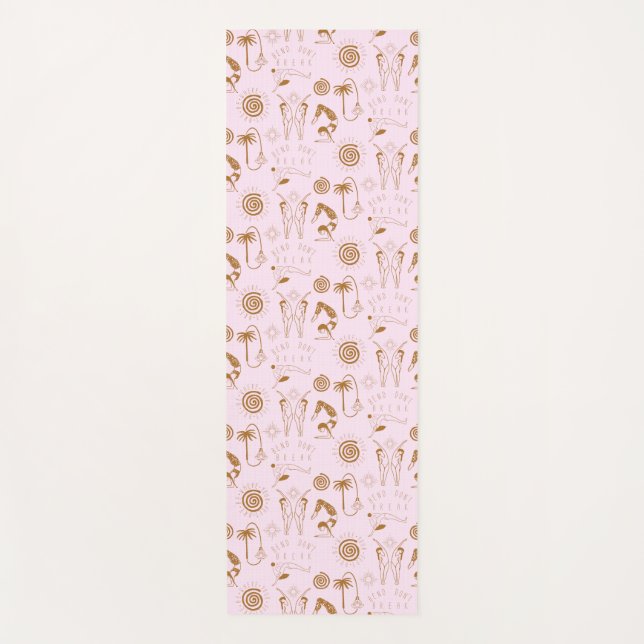 Slow Life Design Co Yoga Mat Yogamatte (Vorderseite)