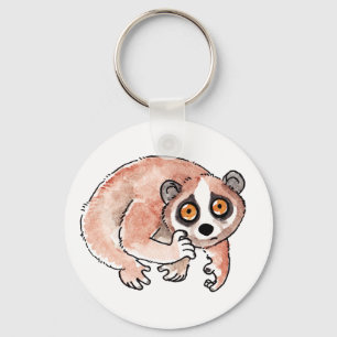 Slow Loris Schlüsselanhänger
