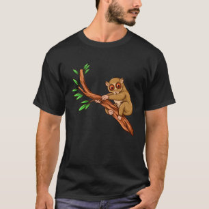 Slow Loris Shirt Funny Loris Niedliches Lazy