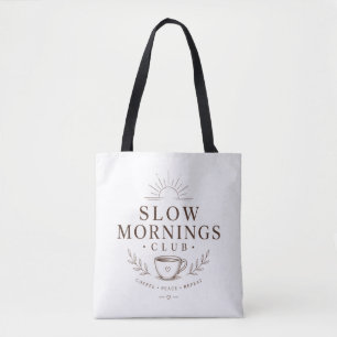Slow Mornings Club Cozy Ästhetik Kaffee Design
