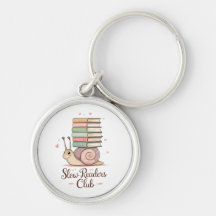 Slow Readers Club | Pastel-Schnecken-Schlüsselanhä