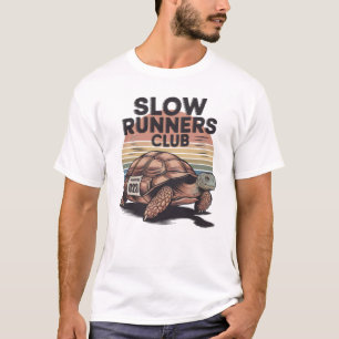 Slow Runners Club - Laufen  T-Shirt