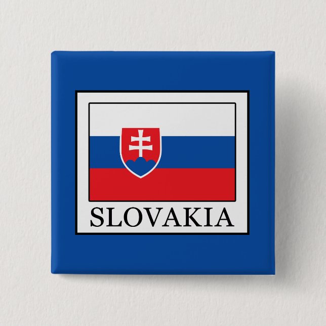 Slowakei Button (Vorderseite)