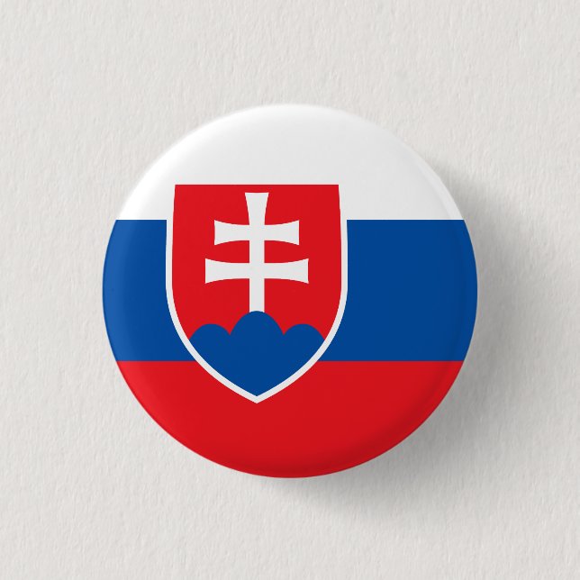 Slowakei Button (Vorderseite)