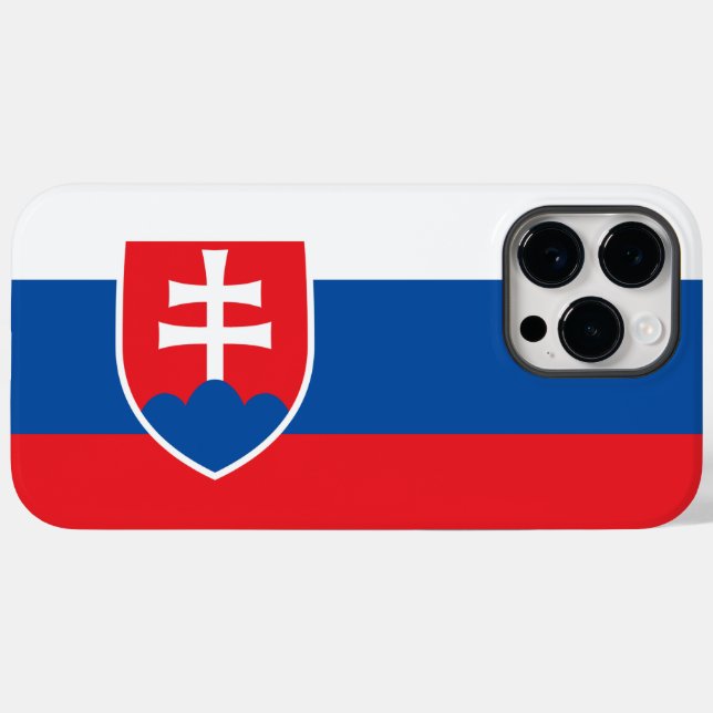 Slowakei Case-Mate iPhone Hülle (Rückseite (Horizontal))