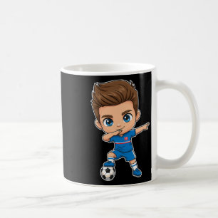 Slowakei Dab Kid Goal Cartoon Slowakische Flagge F Kaffeetasse
