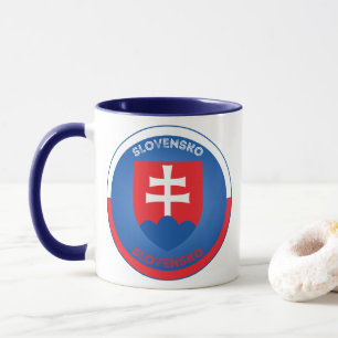 Slowakei-Erbe-Emblem Tasse