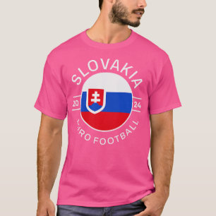 Slowakei Euro 2024 Design T-Shirt