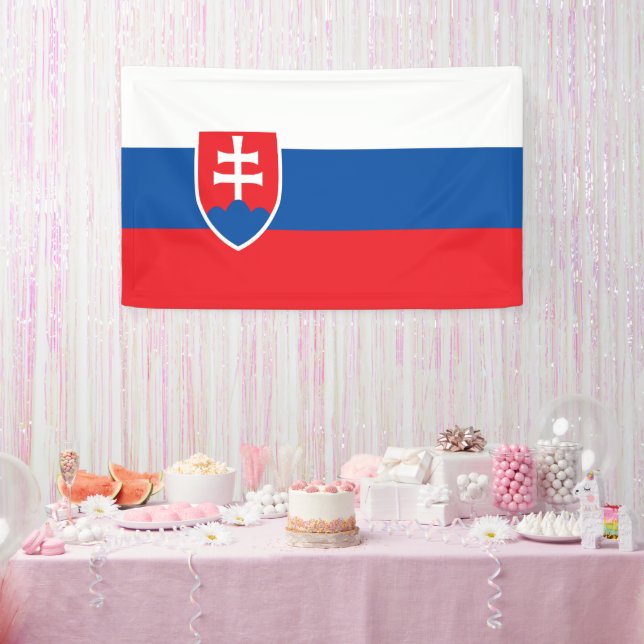 Slowakei-Flagge Banner (Party)