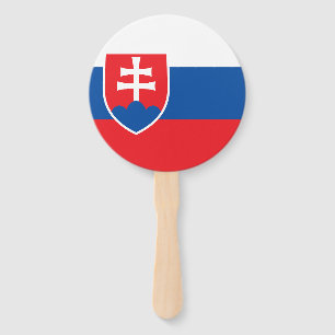 Slowakei-Flagge Fächer