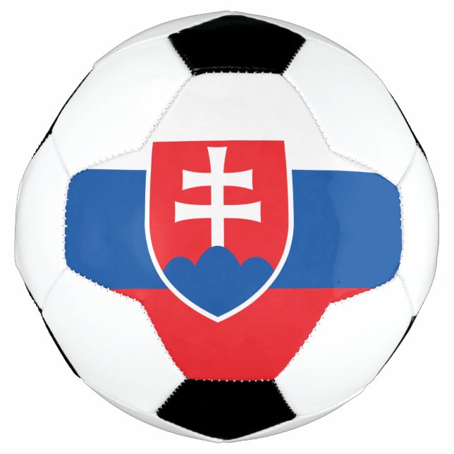 Slowakei-Flagge Fußball (Vorderseite)