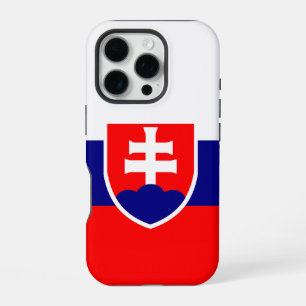 Slowakei-Flagge iPhone 16 Pro Hülle