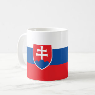 Slowakei-Flagge Kaffeetasse
