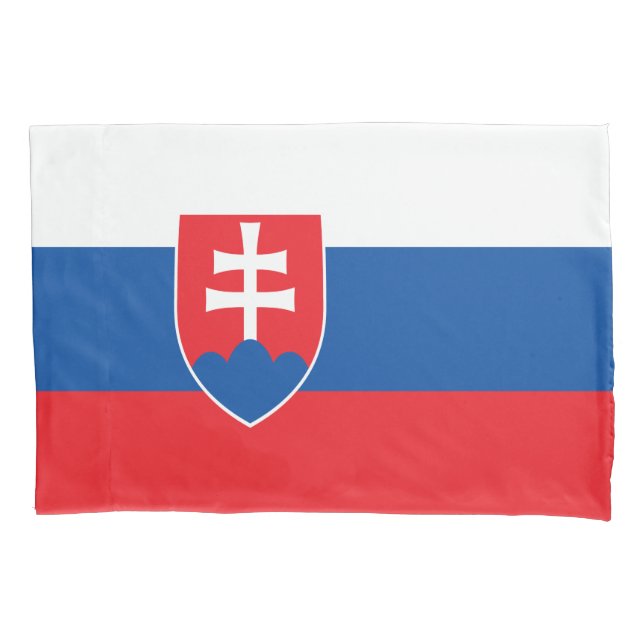Slowakei-Flagge Kissenbezug (Vorderseite)