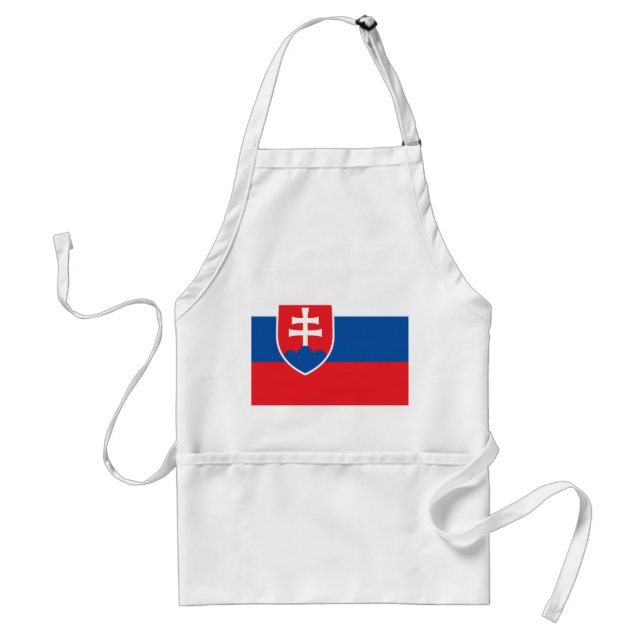 Slowakei-Flagge Schürze (Vorne)