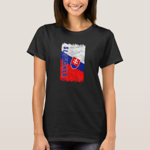 Slowakei-Flagge Slovensko Bratislava T-Shirt
