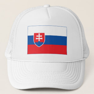 Slowakei-Flagge Truckerkappe