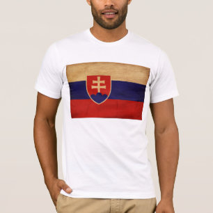 Slowakei-Flaggen-T - Shirt