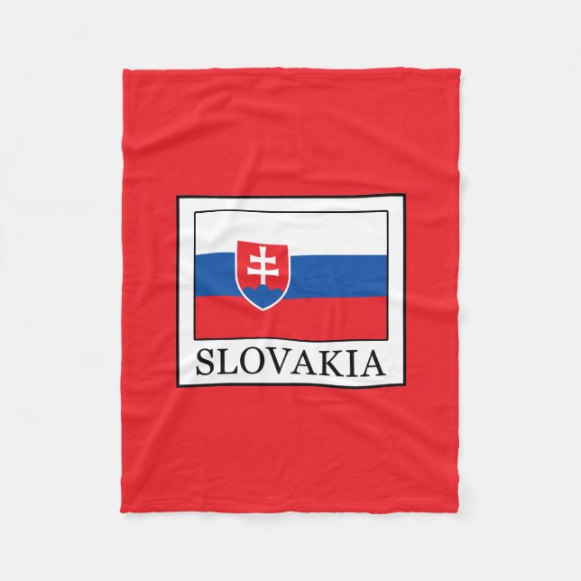Slowakei Fleecedecke (Vorderseite)