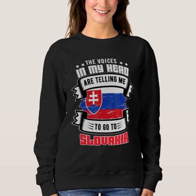 Slowakei in meinem Kopf Sweatshirt (Vorderseite)