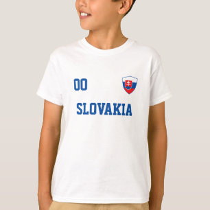 Slowakei Individuelle Name und Nummer Fußball Jers T-Shirt