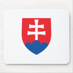 slowakei land wappen wappen symbol emblem kreuz mousepad