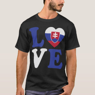 Slowakei Loveheart T-Shirt