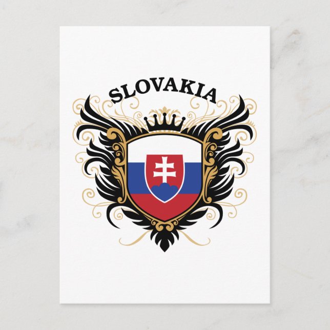 Slowakei Postkarte (Vorderseite)