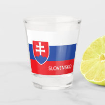 Slowakei Slowakische Flagge Emblem Europa
