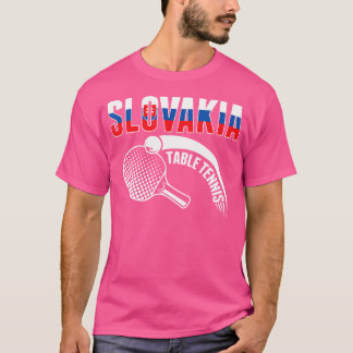 Slowakei Tischtennis-Liebhaber - Unterstützung für T-Shirt