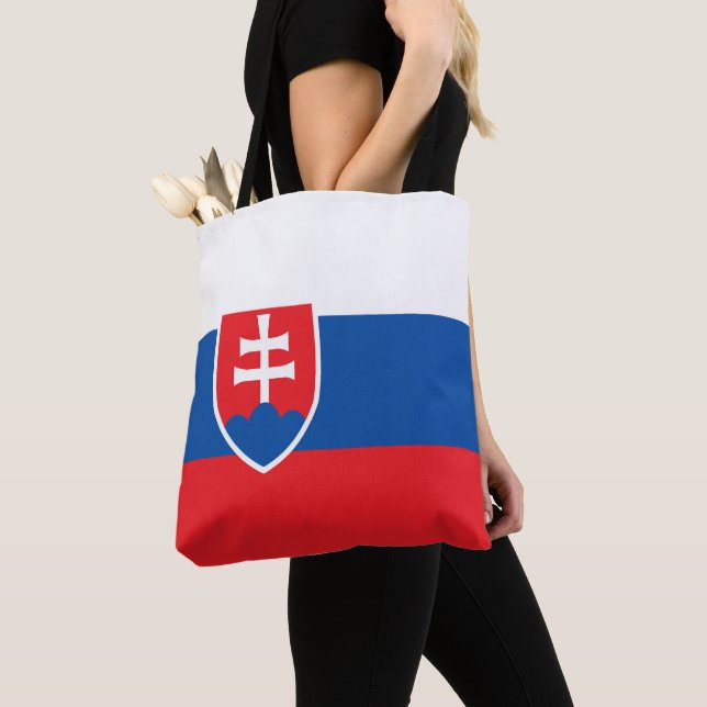 Slowakische Flagge (Von Nahem)