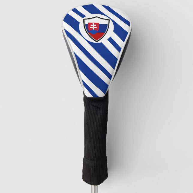 Slowakische Flagge Golf Headcover (Vorderseite)