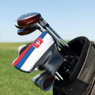 Slowakische Flagge Golf Headcover