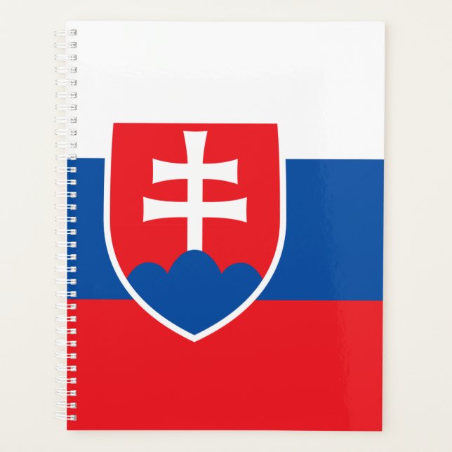 slowakische Flagge Planer (Vorderseite)