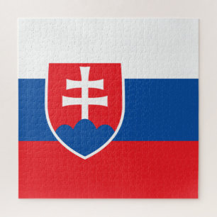 slowakische Flagge Puzzle