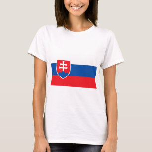 slowakische Flagge T-Shirt