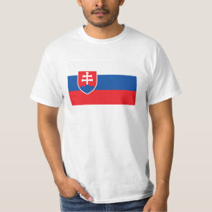 slowakische Flagge T-Shirt