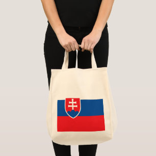 Slowakische Flagge Tragetasche