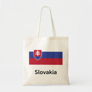 slowakische Flagge Tragetasche