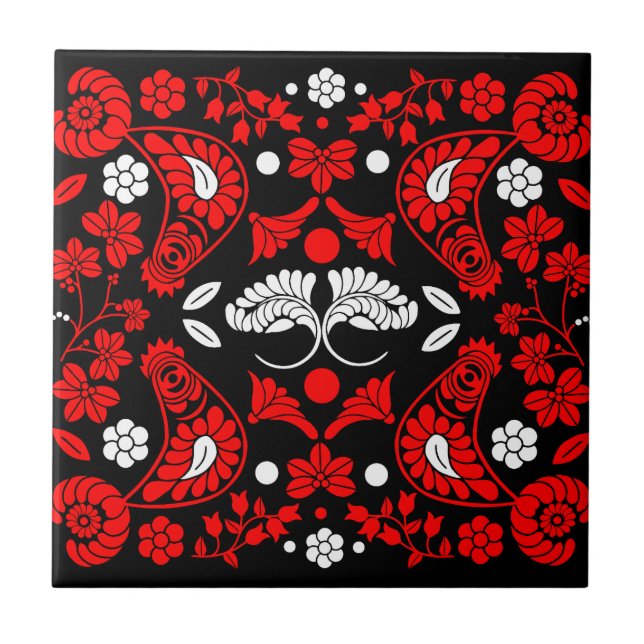 Slowakische Kunst Fliese (Vorderseite)