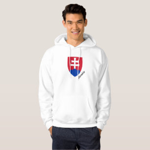 Slowakische Mantelarme Hoodie