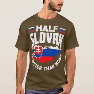 Slowakische Slowakei - slowakische Flagge - Zitat4 T-Shirt