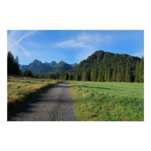 Slowakische Tatra Poster