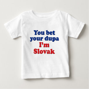 Slowakisches Dupa 1 Baby T-shirt